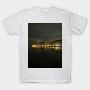 Lake Ioannina at night T-Shirt